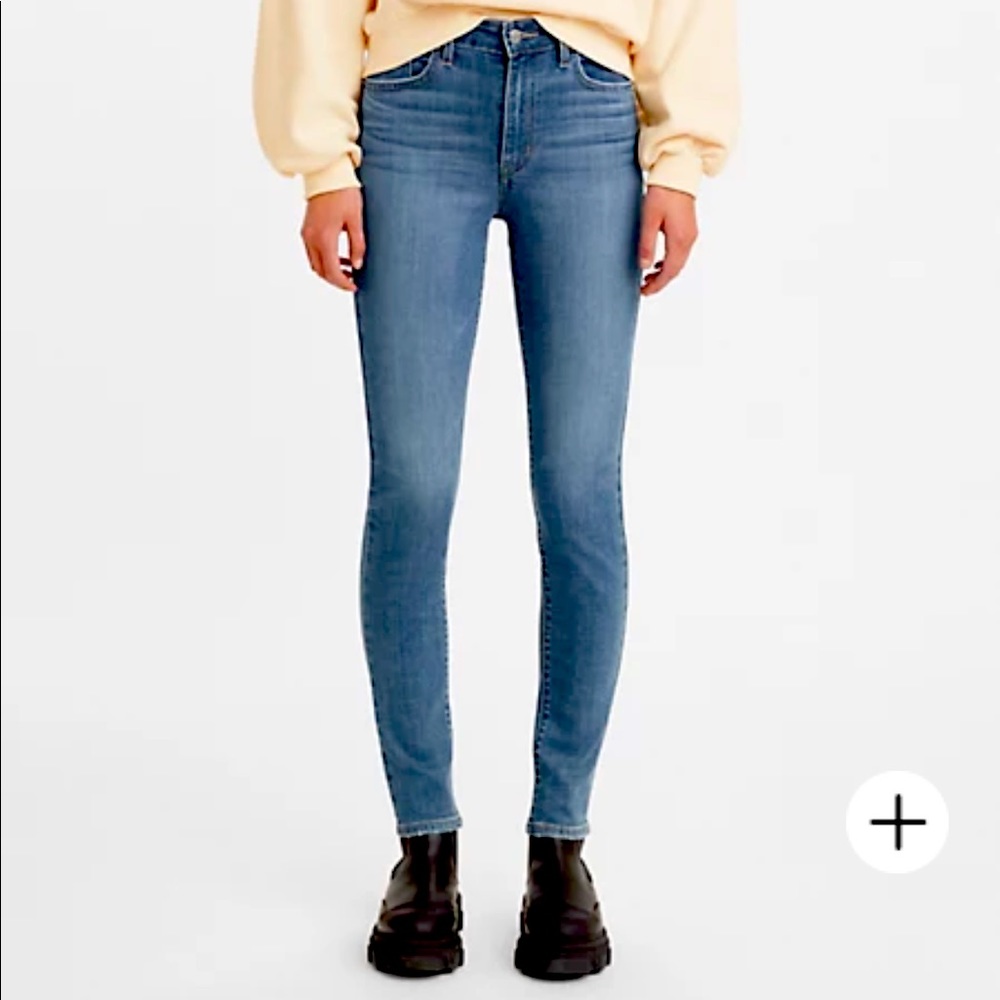 721 High Rise Levi Skinny Jeans